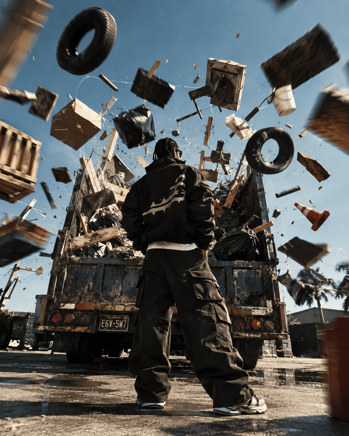 KICKOUT residential junk removal crew loading discarded items